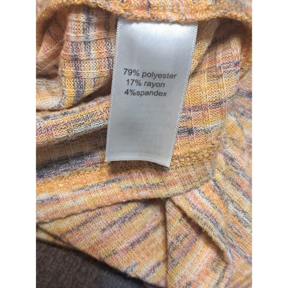 Maurices 24/7 Sundress Size Md, Sexy Slit, Form Fitting, Spaghetti Straps, Multi - Picture 5 of 8